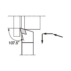 Outer Diameter Holder, CDHN Type (Outer Diameter / Profiling/Pulling Machining)