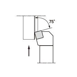 Outer Diameter Holder, CSKN Type (End Surface Machining)