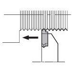 Outer Diameter Threading Tool Holder [for TTX Chip] KTTX Type