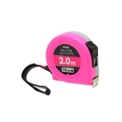 Tape Measure With Stopper (Pink) 13 mm (W) 2.0 m