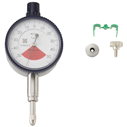 1 Series Small Dial Gauge, Outer Frame Diameter φ40 mm under 1 Turn Type
