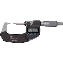 Digimatic Point Micrometer, Tip Angle: 15°