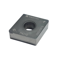 CBN Insert for Hardened Steel Processing with Rhomboid Hole 80°CNGA