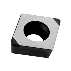 CBN Insert for Hardened Steel Processing with Rhomboid Hole 55°DCGW