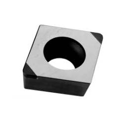 CBN Insert for Hardened Steel Processing with Rhomboid Hole 80°CCGW