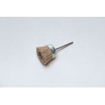 Miniature Grit Shaft Mounted Cup Brush, with Abrasive Sanding