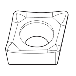 Inserts For Aluminum, CCGT-AL1