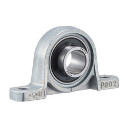 Pillow block unit, Silver Series Cylindrical Bore Shape with Set Screw KP