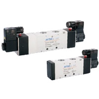 Electromagnetic Valves 4V400 series - 5 ports 2 positions/5 ports 3 positions