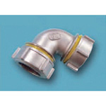 Tube Expansion Fitting for Stainless Steel Pipes, BK Joint, 90° Elbow