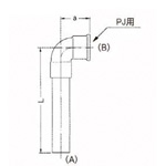 CU Press Water Faucet Elbow Short Attached to Straight Pipe Fitting for Copper Piping Used in Building Piping
