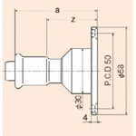 Press Fitting JP Joint J-Floor Protrusive Socket for Cross-Linked Polyethylene-Polybutene Pipes