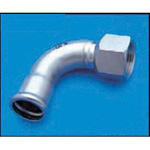Stainless Steel Pipe Compatible Press Molco Joint, Faucet Elbow