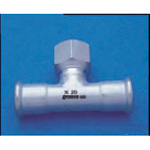 Press Molco Joint Water Faucet Tee for Stainless Steel Pipes