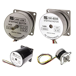 Stepper Motors With/Without Rear Shaft Extensions