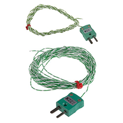 IEC Type J, K & Type T Fine Wire Exposed Junction Thermocouple and Miniature Plug