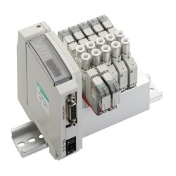 Reduced wiring manifold M3/4GA1-3R-T*(D) series single unit