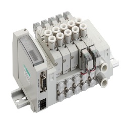 Wire-Saving Block Manifold, MN4GD1/2R-T * Series Valve, Unit
