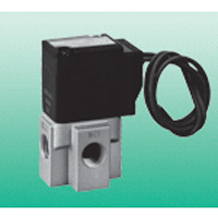 Direct acting 3-port solenoid valve unit for compressed air perfect fit valve FGG series