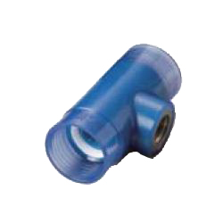 Pre-Seal Core, Transparent PC Core Fitting Insulation Type TPCZ Series water Faucet Class TPCZ Tee (Fitting for Prevention of Contact Between Dissimilar Metals) for Device Connection