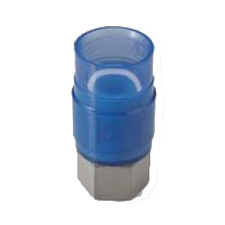 Pre-Seal Core, Transparent PC Core Fitting Insulation Type TPCZ Series Female Adapter Class TPCZF Socket (Fitting for Prevention of Contact Between Dissimilar Metals) for Device Connection