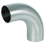Sanitary Pipe Fittings - 90° Long Elbow - 3A Standard