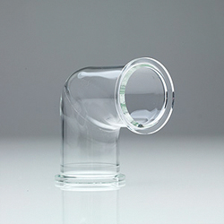 EVAC ISO Tapered™ EVAC Glass™ Elbow NW 80-160
