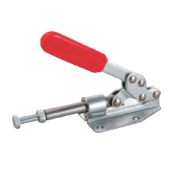 Toggle Clamp - Push-Pull - Flanged Base, Stroke 30 mm, Straight Handle, GH-36020-K