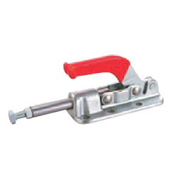 Toggle Clamp - Push-Pull - Flanged Base, Stroke 50.8 mm, Straight Handle, GH-36330M