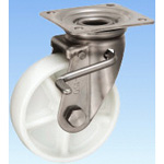 Stainless Steel Caster Swivel (With Double Stopper) JAB Type Size 150 mm