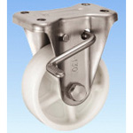 Stainless Steel Caster Holder (with Rotation Stopper) KABZ Type Size 130 mm