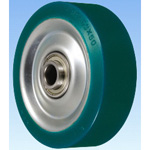 RF Type Heavy Duty Steel Plate Urethane Rubber Wheel