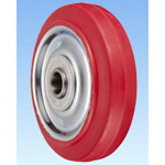 SR Type Steel Plate Polybutadiene Red Rubber Wheel