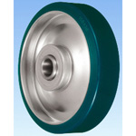 SUI Type Steel Plate Urethane Rubber Wheel.
