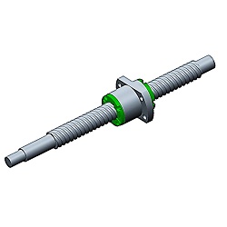 Compatible with shaft end processing - Specified to length of 1 mm - Rolling ball screw FSH-type