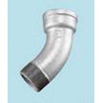 Pipe Fitting, 45° Female and Male Bend