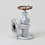 Malleable Valve, 20K Type, Angle Screw Tightening, Check Valve, Flanged