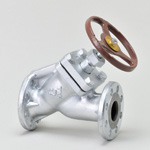 Malleable Valve, 20K Type, Y-Shaped Valve, Flanged