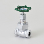 Malleable Valve, 20K Type, Globe Valve, Screw-In, PTFE Disk Equipped