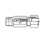 Flareless Fitting for Anti-Vibration Fitting NE Type Steel Pipe Type - Check Connector