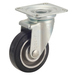 Traction Trolley Caster, TR-AWJ Model, Aluminum Core Type, Includes Rotating Fitting