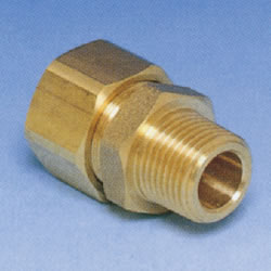 JFE Polybutene Pipe M Type Fitting (Mechanical) Socket with Male Threads