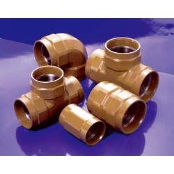 Fire Extinguishing Piping Screw-In Outer Surface Anti-Corrosive Fitting, K-PLV Fitting, Reducing Elbow
