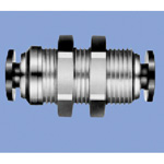 Junron One-Touch Fitting M Series (for General Piping) Bulkhead Union
