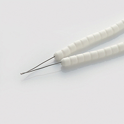 Connecting components for thermocouple, thermocouple, vacuum side, K type, element wire with ceramic beads