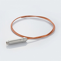Connecting components for coaxial, coaxial with vacuum side plug KAPTON@ cable
