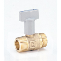 Brass General Purpose 10K Ball Valve Taper Male Screw × Parallel Male Screw