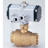 Ball valve made of brass with 10 K pressure actuator