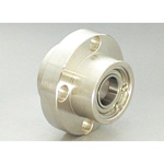 Bearing Holder Set: Spigot Joint Double Type with Retainer Ring Round Shape (Stainless steel) DCIS