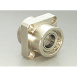 Bearing Holder Set: Spigot Joint Double Type with Retainer Ring Square Shape (Stainless steel) DSIS